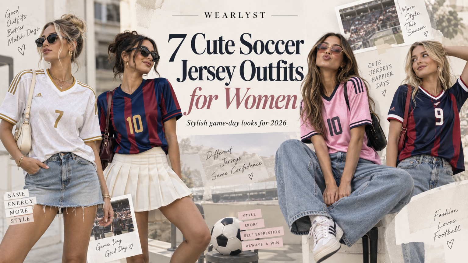 7 Cute Soccer Jersey Outfits for Women to Wear in 2026