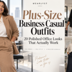 Plus-Size Business Casual Outfits: 20 Polished Office Looks That Actually Work