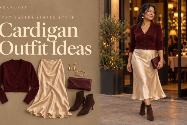 Cardigan outfits and layered knitwear ideas for women