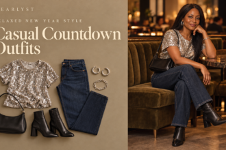 Casual New Year’s Eve outfit ideas for women
