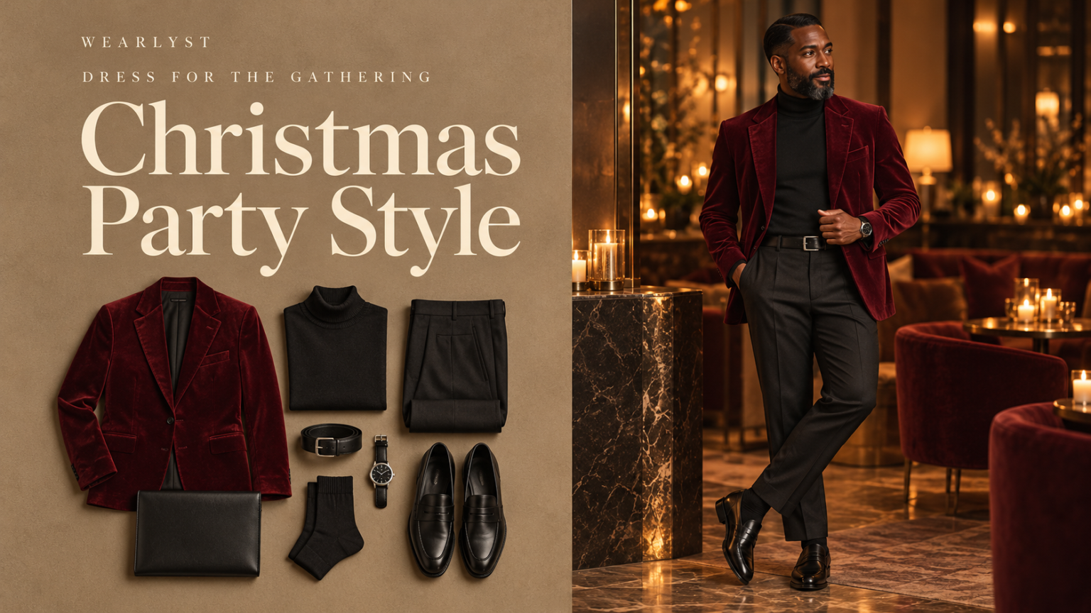 Mens Christmas party outfit ideas for men