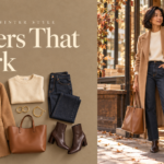 Fall and winter outfits for women over 40 with tailored layers and comfortable shoes
