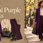 Royal purple outfit ideas for women
