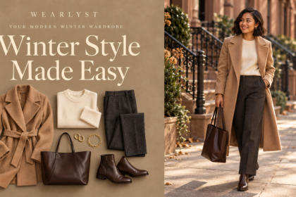 Winter outfits for women over 50 with warm coats, knitwear, and boots